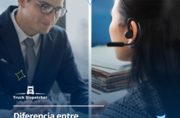 Diferencia entre el despachador y el agente de carga