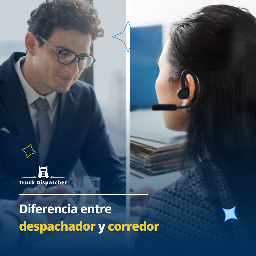 Diferencia entre despachador y corredor